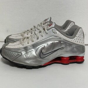 Nike Shox R4 2012 Comet Red Sizes 6Y/7.5W/6M Retro Vintage Used